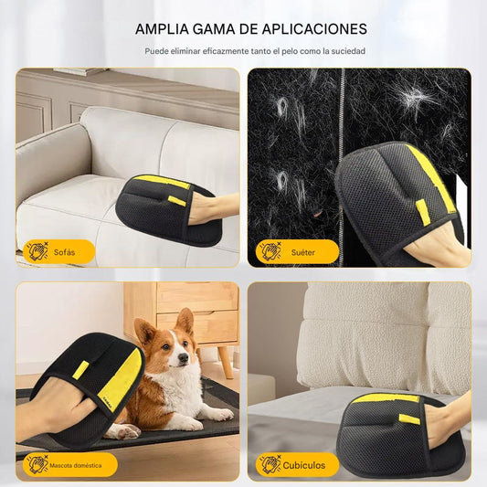 Guantes Electrostáticos para Eliminación de Pelo de Mascotas
